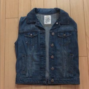 JCrew Jean vest